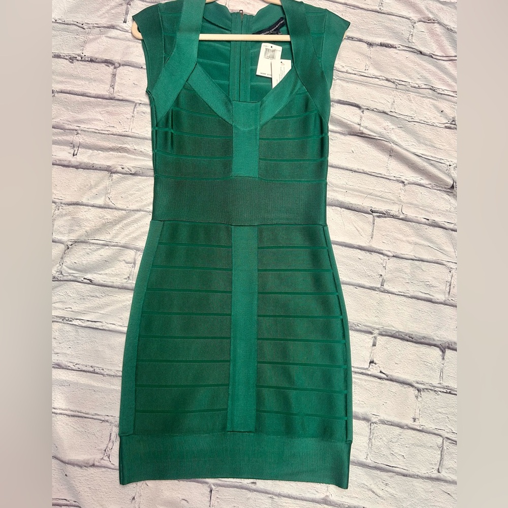 French Connection Teal Mini Dress